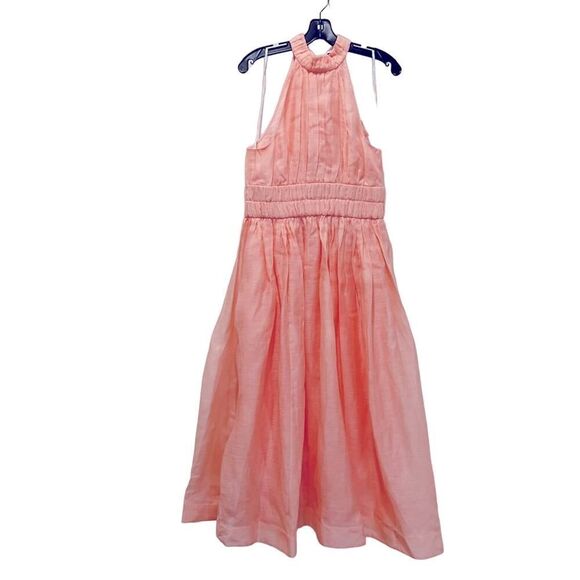 ZIMMERMANN Rhythmic Halter Midi Dress 2/US6 - Picture 5 of 9